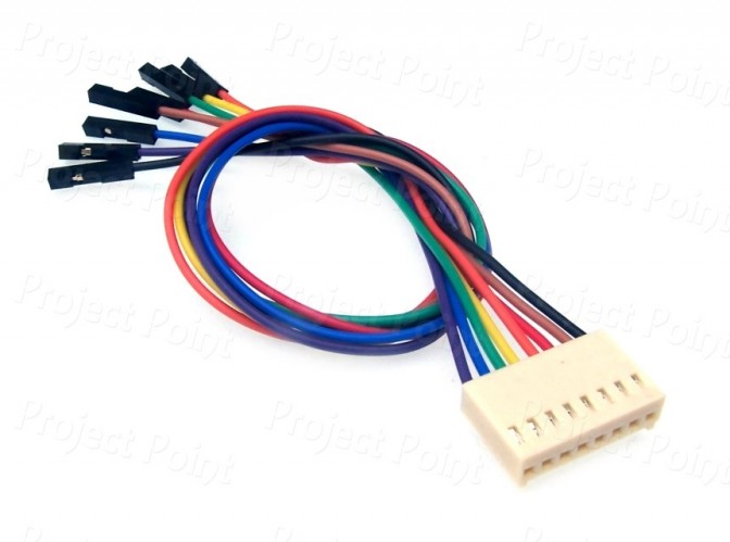 8-Pin Relimate Female To 8 Single Pins Cable - High Quality 1500mA 25cm (Min Order Quantity 1pc for this Product)