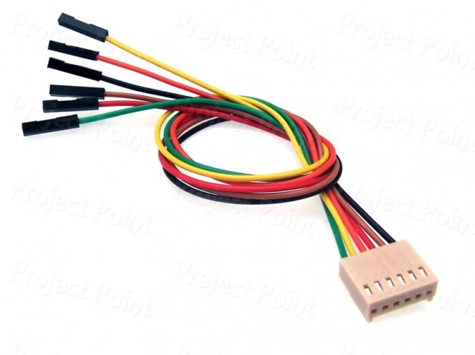 6-Pin Relimate Female To 6 Single Pins Cable - High Quality 1500mA 25cm (Min Order Quantity 1pc for this Product)