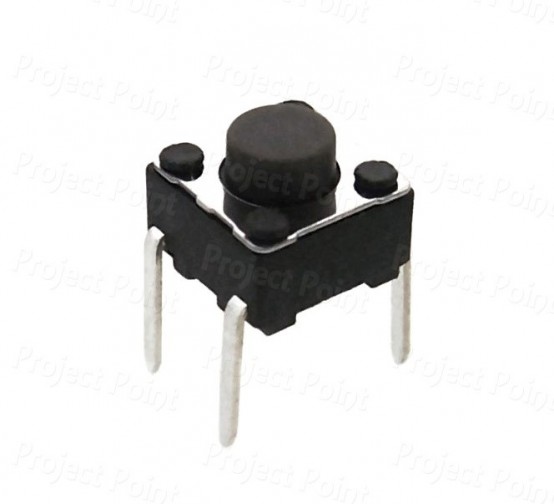 4-Pin 6.2mm Square Tact Switch (Min Order Quantity 1pc for this Product)