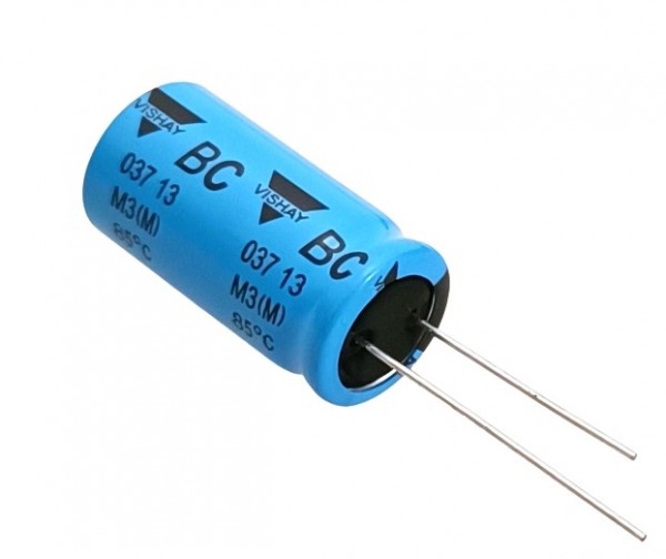 2200uF 16V High Quality Electrolytic Capacitor - Vishay (Min Order Quantity 1pc for this Product)