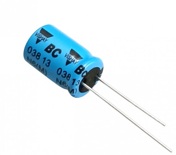 1000uF 16V High Quality Electrolytic Capacitor - Vishay (Min Order Quantity 1pc for this Product)