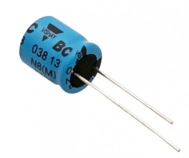 100uF 63V High Quality Electrolytic Capacitor - Vishay (Min Order Quantity 1pc for this Product)