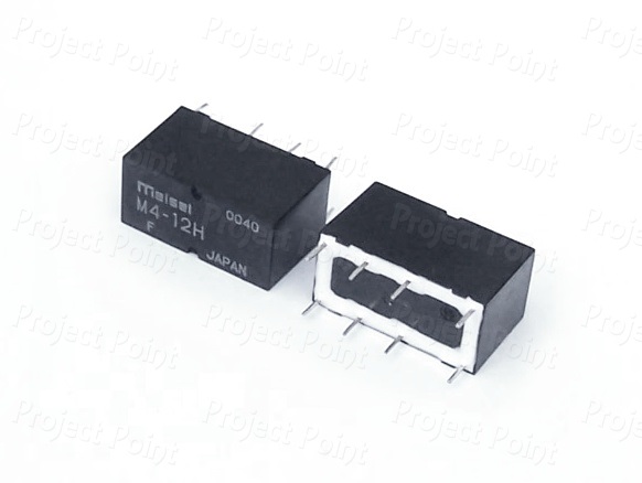 Relay 12V DPDT - PCB Type DIP Package (Min Order Quantity 1pc for this Product)