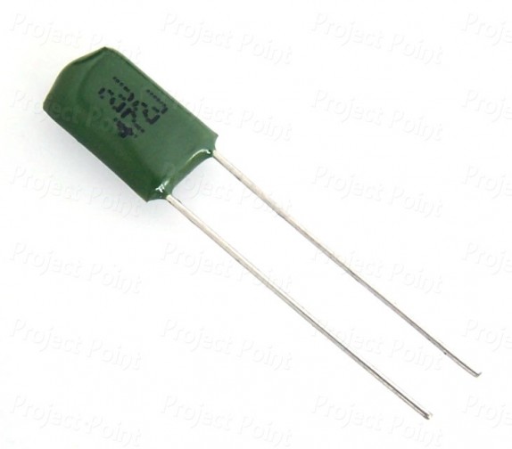 0.0047uF - 4.7nF 630V Non-Polar Polyester Capacitor (Min Order Quantity 1pc for this Product)