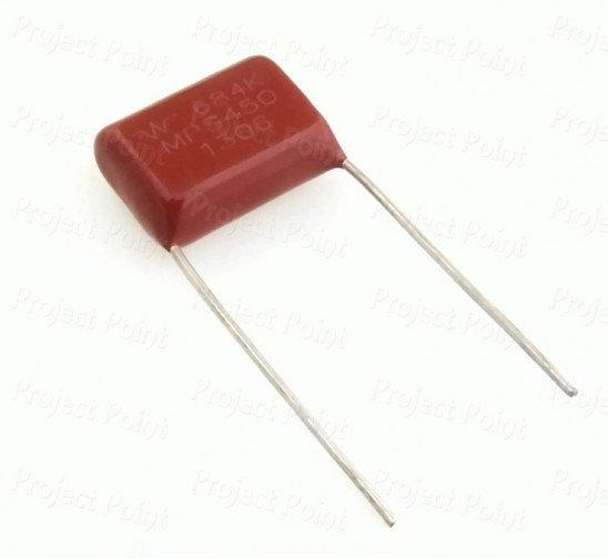 0.68uF - 680nF 450V Non-Polar Metallized Polypropylene Film Capacitor (Min Order Quantity 1pc for this Product)