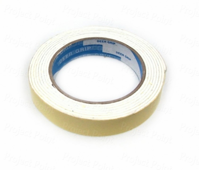 19mm Self Adhesive Double Sided Foam Tape, 18 mm, 19 mm, Deer Grip, Double  Sided Tape
