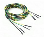 4-Pin High Quality Female to Female Jumper Wire - 1500mA 75cm