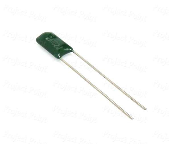 0.001uF - 1nF 100V Non-Polar Film Capacitor (Min Order Quantity 1pc for this Product)