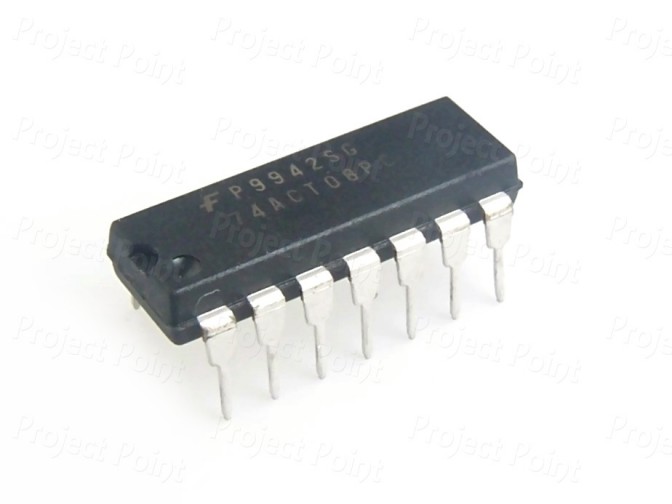 7408 Quad 2-Input AND Gate - 74ACT08 (Min Order Quantity 1pc for this Product)