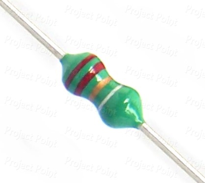 2.2uH 0.25W Color Ring Inductor (Min Order Quantity 1pc for this Product)