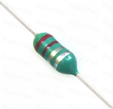 0.22uH - 220nH 0.25W Color Ring Inductor (Min Order Quantity 1pc for this Product)