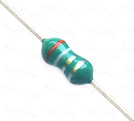 0.39uH - 390nH 0.25W Color Ring Inductor (Min Order Quantity 1pc for this Product)