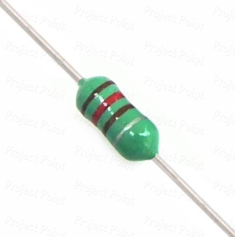 120uH 0.25W Color Ring Inductor (Min Order Quantity 1pc for this Product)