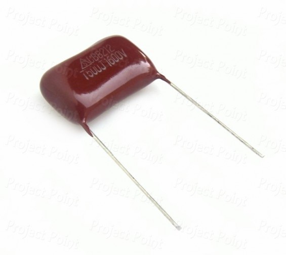 0.0075uF (7.5nF) 1600V Non-Polar Polypropylene Film Capacitor (Min Order Quantity 1pc for this Product)