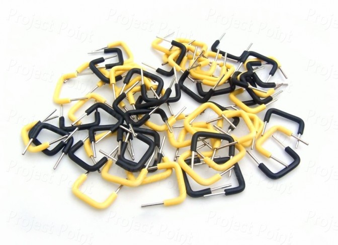 Solderless Breadboard Jumper Wires 0.4 Inch 27 Pcs Yellow And Black (Min Order Quantity 1pc for this Product)