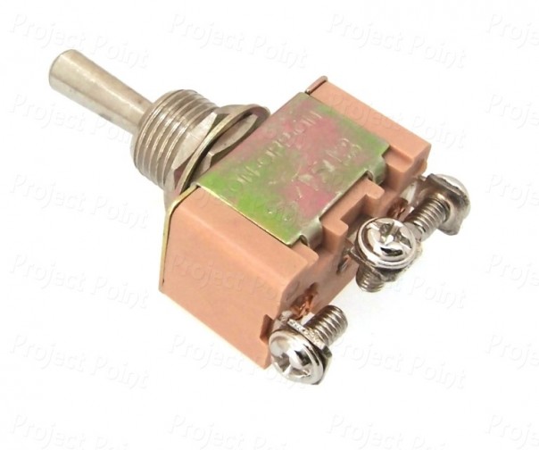 Single Pole Center-Off Heavy Duty Toggle Switch - 15A (Min Order Quantity 1pc for this Product)