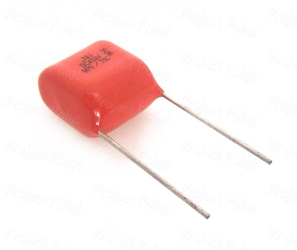0.39uF 400V High Quality Non-Polar Polyester Capacitor (Min Order Quantity 1pc for this Product)