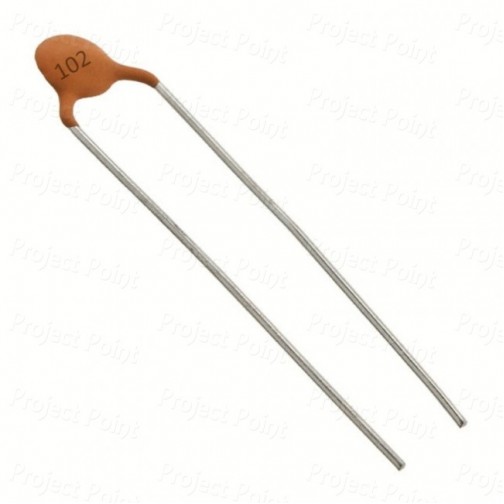 0.001uF - 1nF 50V Ceramic Disc Capacitor (Min Order Quantity 1pc for this Product)