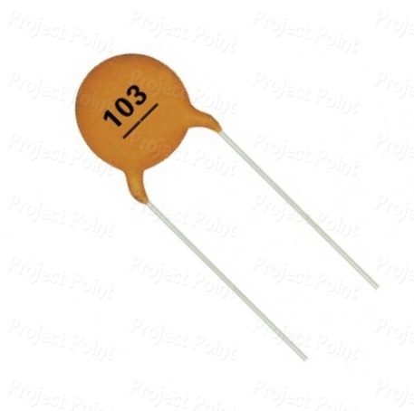 0.01uF - 10nF 50V Ceramic Disc Capacitor (Min Order Quantity 1pc for this Product)