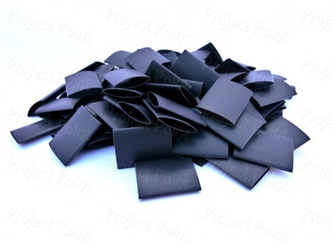 Pre-Cut Heat Shrink Sleeve (Tube) 12mm x 35mm 10 Pcs (Min Order Quantity 1pc for this Product)