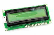 16x2 Character LCD Module Green Backlight