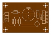 Legend Printed Components Layout (Min Order Quantity 100pcs for this type PCB)