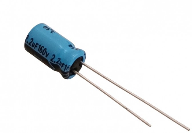 2.2uF 160V High Quality Electrolytic Capacitor - Vishay (Min Order Quantity 1pc for this Product)