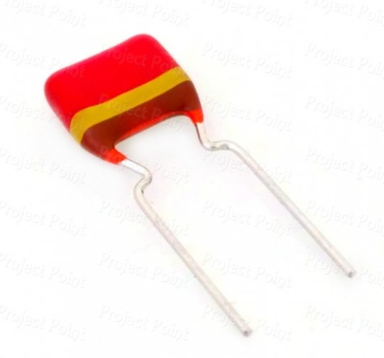 0.22uF - 220nF 100V Non-Polar Polyester Film Capacitor - Vishay (Min Order Quantity 1pc for this Product)