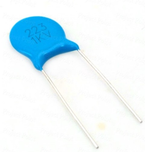 0.022uF - 22nF 1kV High Quality Ceramic Disc Capacitor (Min Order Quantity 1pc for this Product)
