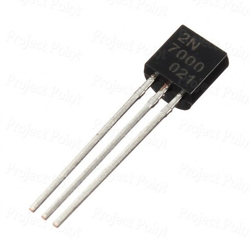 2N7000 N-Channel MOSFET Transistor (Min Order Quantity 1pc for this Product)