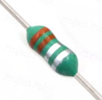 0.33uH - 330nH 0.25W Color Ring Inductor (Min Order Quantity 1pc for this Product)