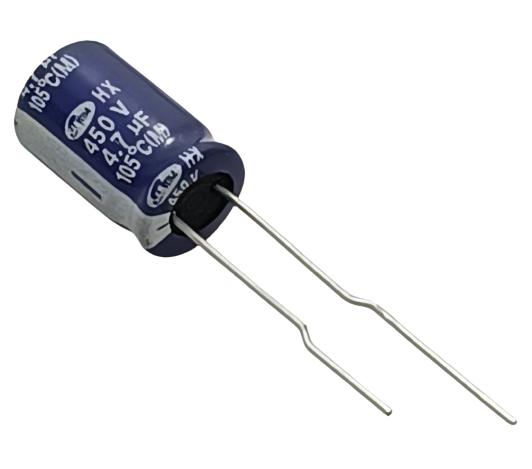 4.7uF 450V 105°C Best Quality Electrolytic Capacitor - Samwha (Min Order Quantity 1pc for this Product)
