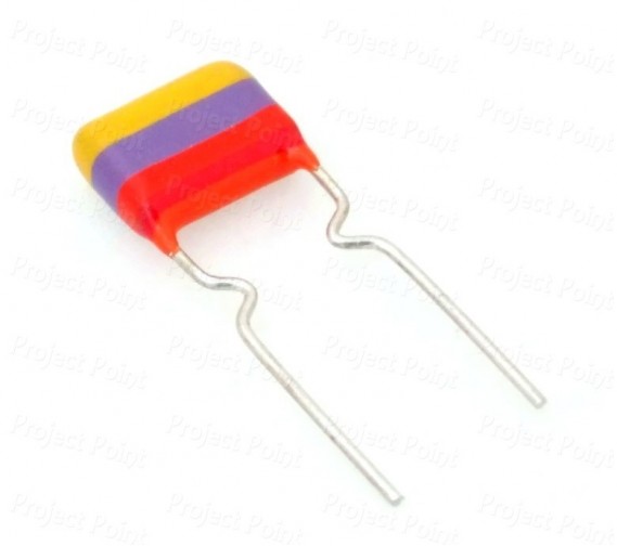 0.047uF - 47nF 250V Polyester Film Capacitor - Vishay (Min Order Quantity 1pc for this Product)