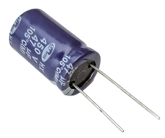 47uF 450V Best Quality Electrolytic Capacitor - Samwha (Min Order Quantity 1pc for this Product)