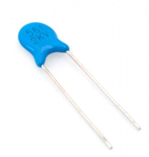 560pF 2kV High Quality Ceramic Disc Capacitor (Min Order Quantity 1pc for this Product)