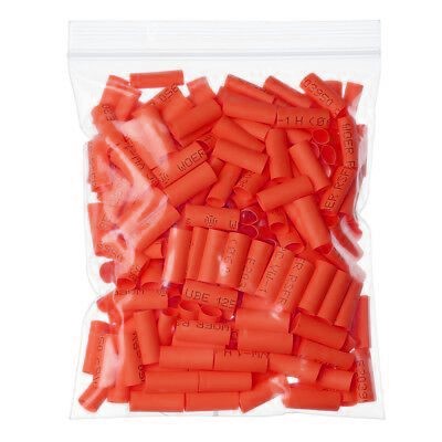 Pre-Cut Heat Shrink Tube 5mm x 40mm Red - 50 Pcs (Min Order Quantity 1pc for this Product)