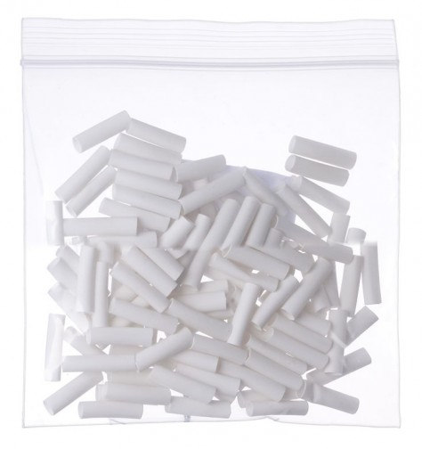 Pre-Cut Heat Shrink Tube 3mm x 25mm White - 50 Pcs (Min Order Quantity 1pc for this Product)