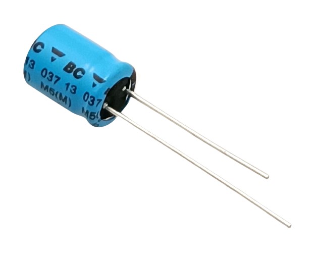 47uF 63V High Quality Electrolytic Capacitor - Vishay (Min Order Quantity 1pc for this Product)