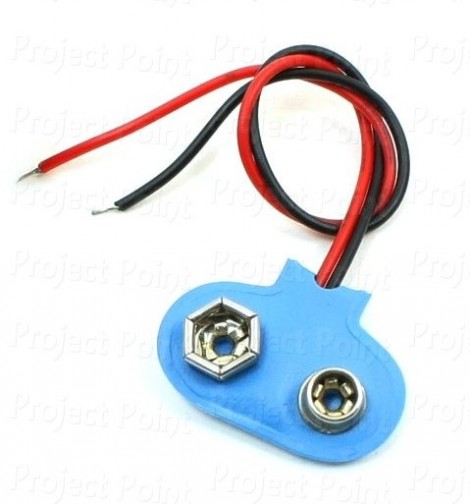 9V Battery Snap Connector (Min Order Quantity 1pc for this Product)