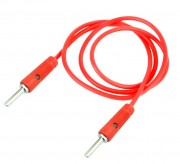4mm Banana Plug to Banana Plug Cable - 10A 500cm Red