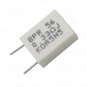 0.33 Ohm 5W Non-inductive Ceramic Cement Resistor - BPR56
