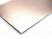 Copper Clad Single Sided Blank PCB - 6x12 inch - 1mm