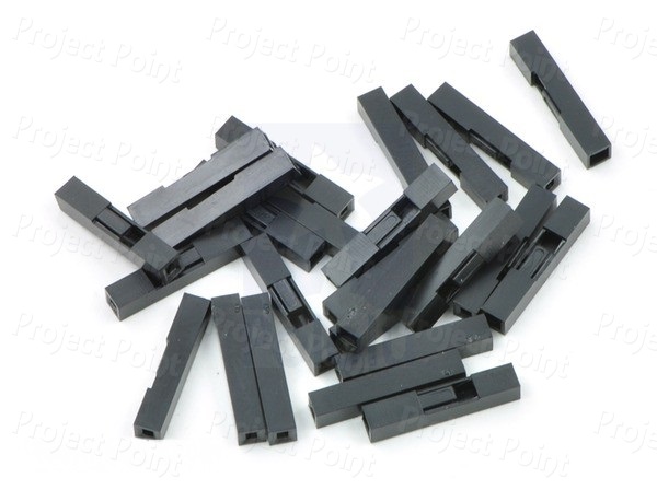 2.54mm Crimp Connector Housing 1x1 (Min Order Quantity 1pc for this Product)