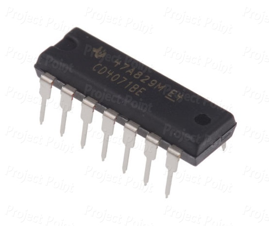 CD4071 - Quad 2-Input OR Gate (Min Order Quantity 1pc for this Product)