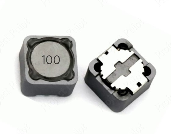 10uH Shielded SMD Power Inductor - CDRH127 (Min Order Quantity 1pc for this Product)