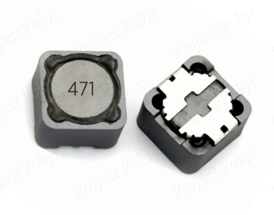 470uH Shielded SMD Power Inductor - CDRH127 (Min Order Quantity 1pc for this Product)
