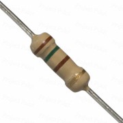 150 Ohm 1W Carbon Film Resistor 5% - High Quality