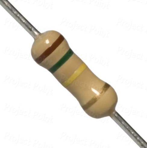 150K Ohm 1W Carbon Film Resistor 5% - High Quality (Min Order Quantity 1pc for this Product)