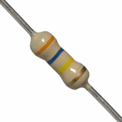 360K Ohm 0.25W Carbon Film Resistor 5% - Philips-Vishay (Min Order Quantity 1pc for this Product)