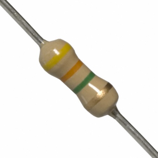 4.3M Ohm 0.25W Carbon Film Resistor 5% - High Quality (Min Order Quantity 1pc for this Product)